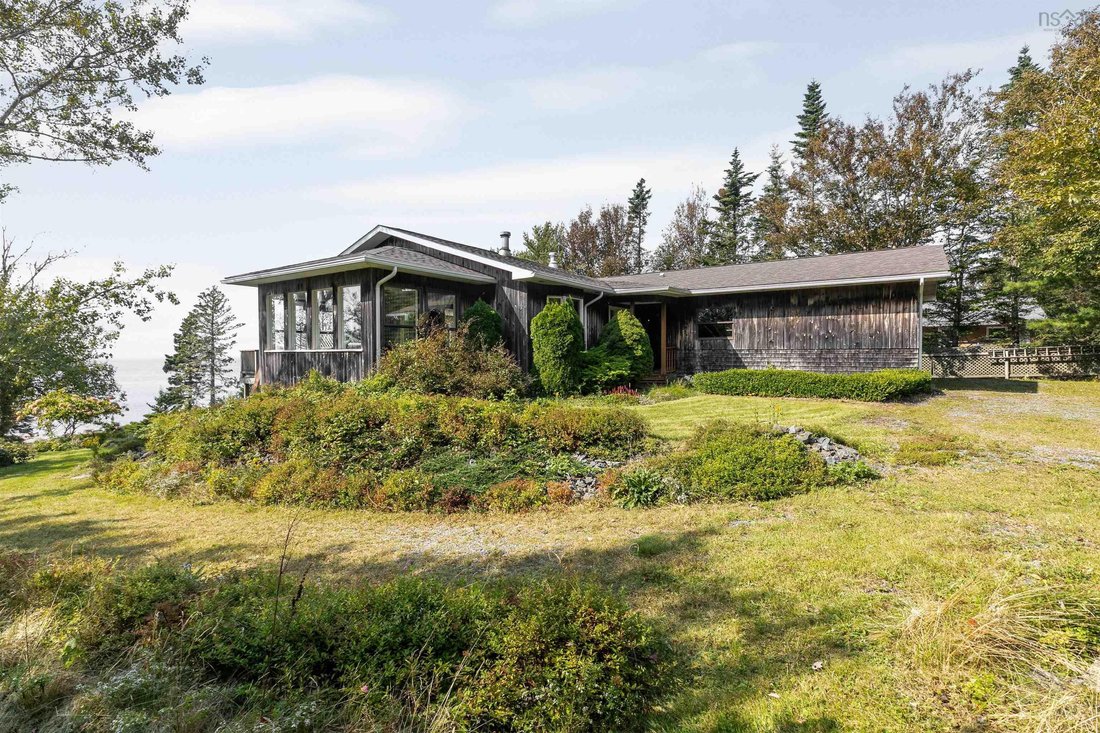 Private And Charming Oceanfront Home In Seabright, Nova Scotia, Canada ...