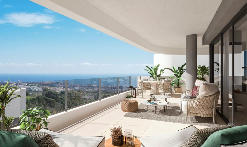 Modern Apartments & Penthouses With Panoramic In Marbella, Andalusia ...