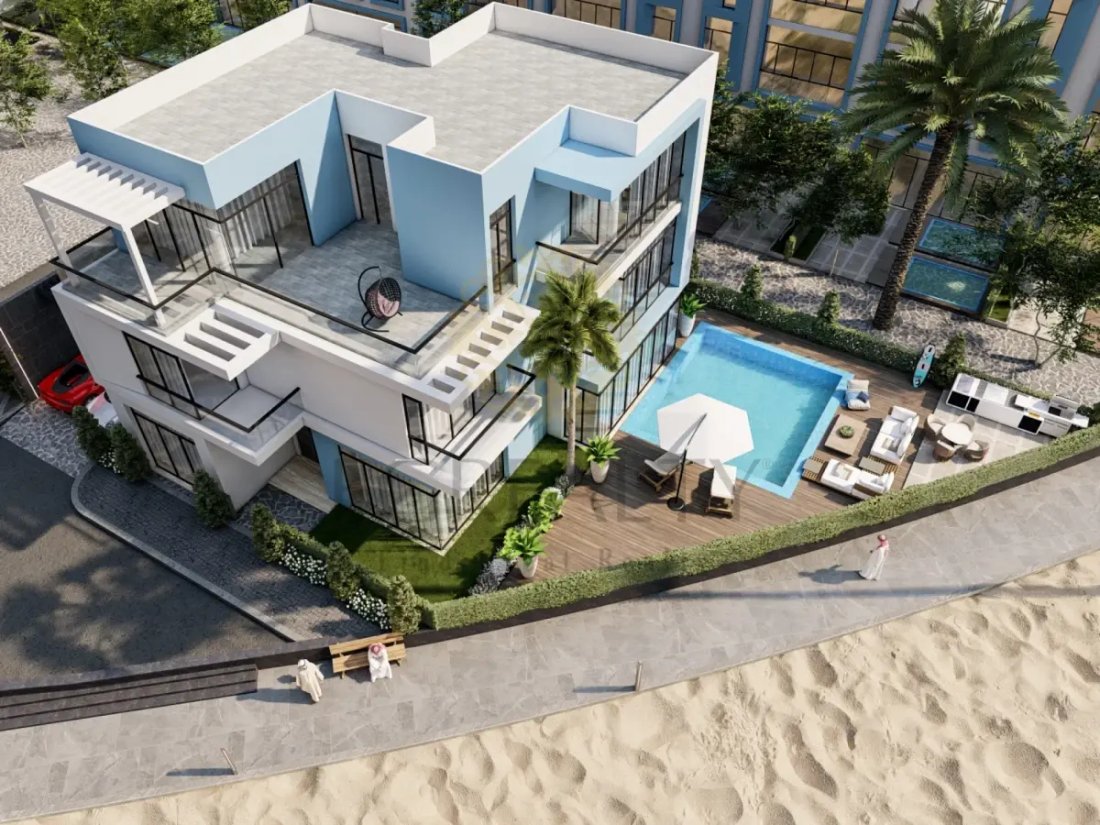 Luxury Fully Furnished Villas In Qetaifan Island | Beach In Lusail ...