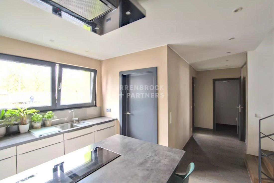 Modern House With Roof Terrace + In Rosport Mompach, Echternach