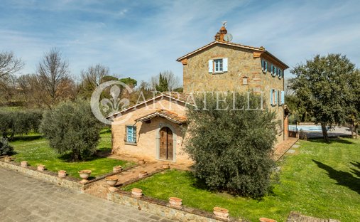 Corps de ferme à Puglia, Toscane, Italie 1