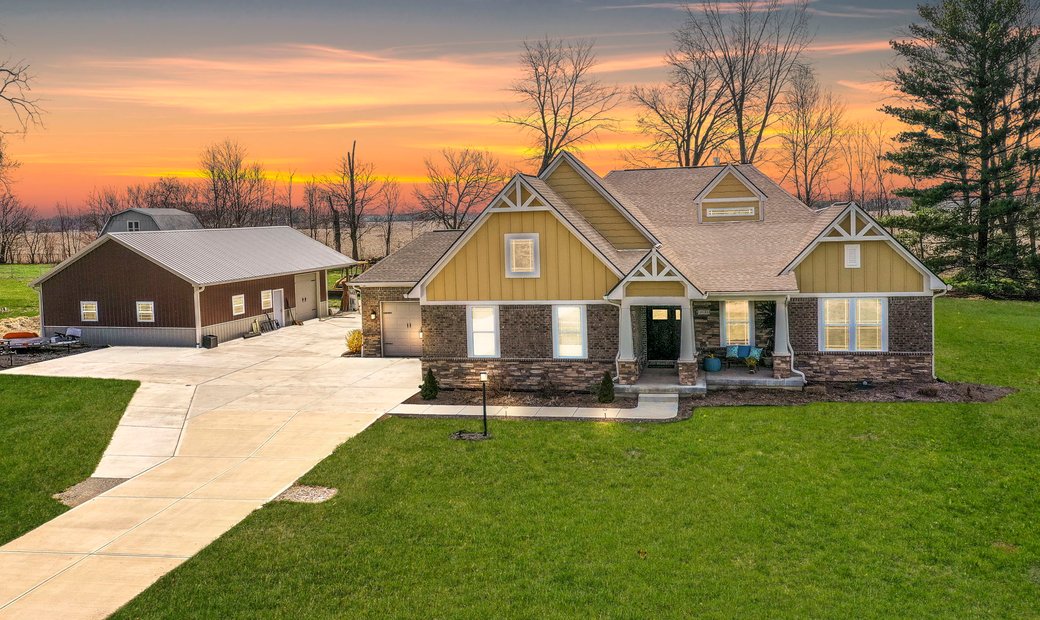 Indiana Ranch Rare Ranch Home On 1.5 Acres In Noblesville, Indiana, United States For ...