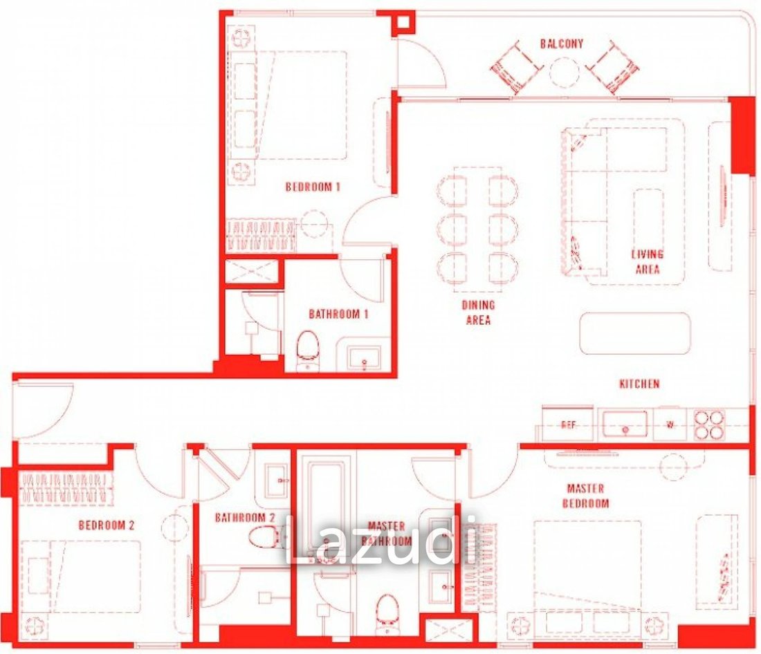 Apartment in Hua Hin, Thailand 4 - 14021857
