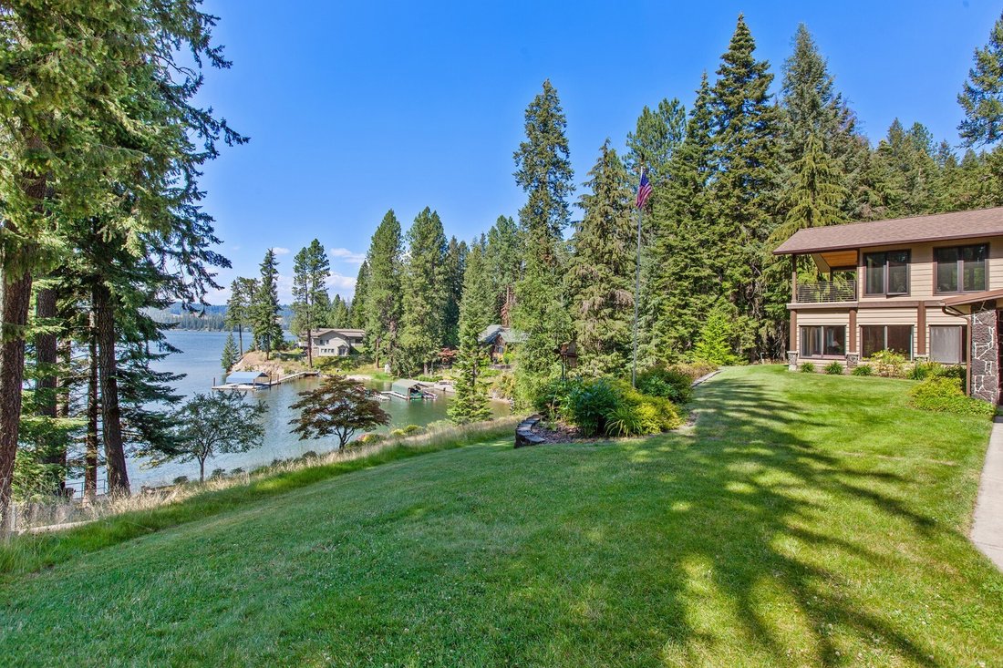 Hayden Lake Mountain Retreat In Hayden, Idaho, United States For Sale