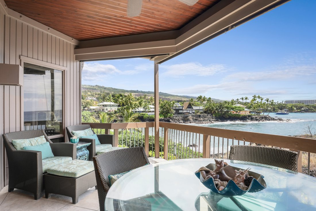 Oceanfront Coastal Retreat At Kanaloa At In Kailua Kona, Hawaii, United