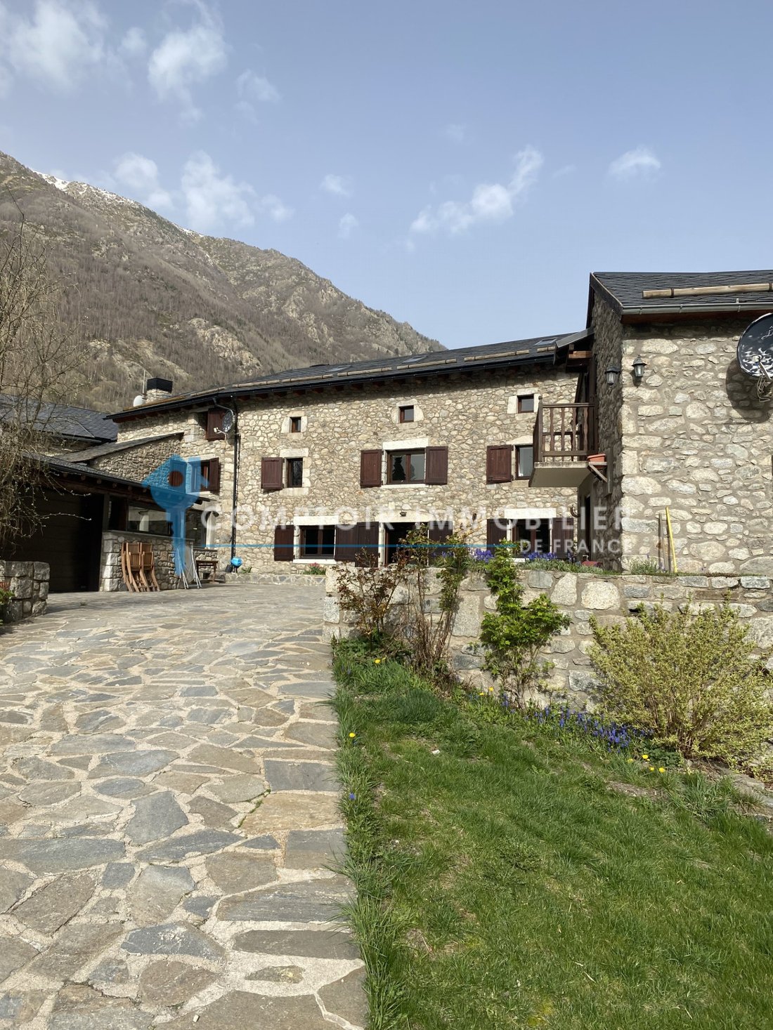 Whispers of the Pyrénées: A Timeless Riverside Estate in Porta’s Embrace