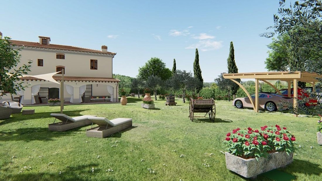 Country House in Fiano - Marcialla, Certaldo, Tuscany 1 - 14087889