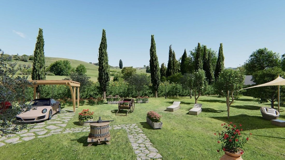 Country House in Fiano - Marcialla, Certaldo, Tuscany 5 - 14087889