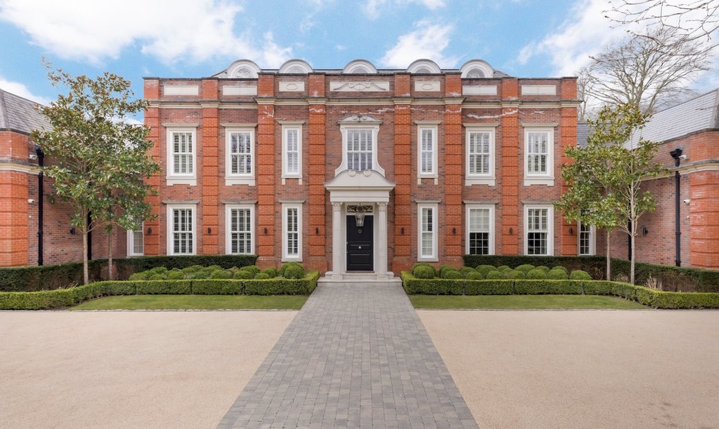 A Spectacular Home Located On Queens Drive In Oxshott, England, United