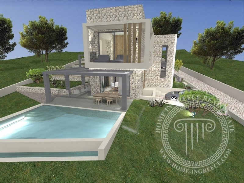 Villa in Pallini Municipal Unit, Macedonia and Thrace, Greece 2 - 14096049
