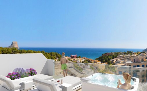 Penthouse in Calp, Land Valencia, Spanien 1