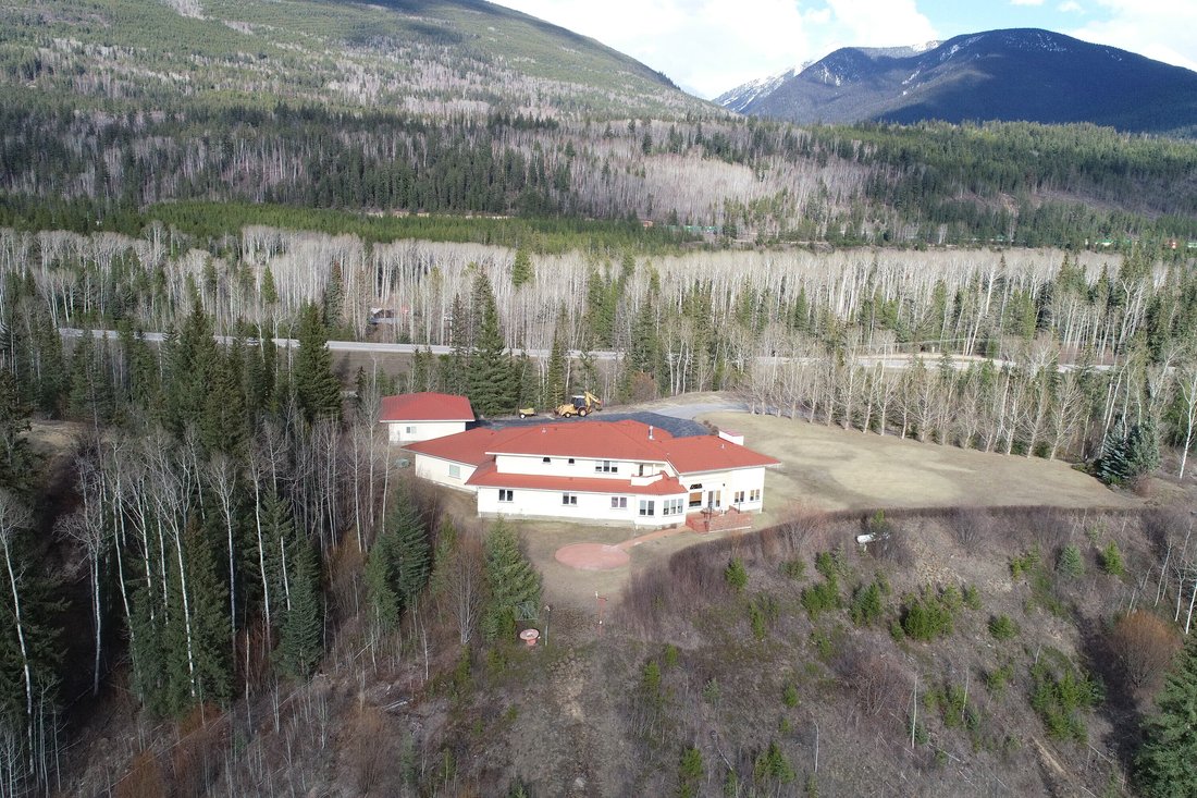 Spanish Revival Riverfront In Valemount, British Columbia, Canada For