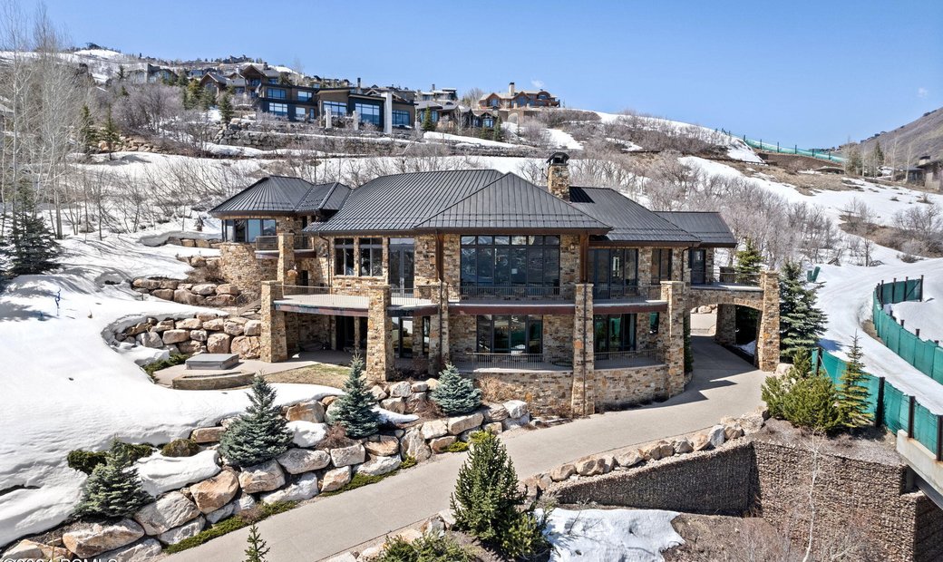 Luxury Mountain Home In Deer Crest Estates In Park City, Utah, United ...