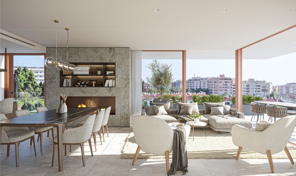 Curated visual reference: Fantastic Modern New Build Penthouse With A In Palma Balearic Photo Inspiration