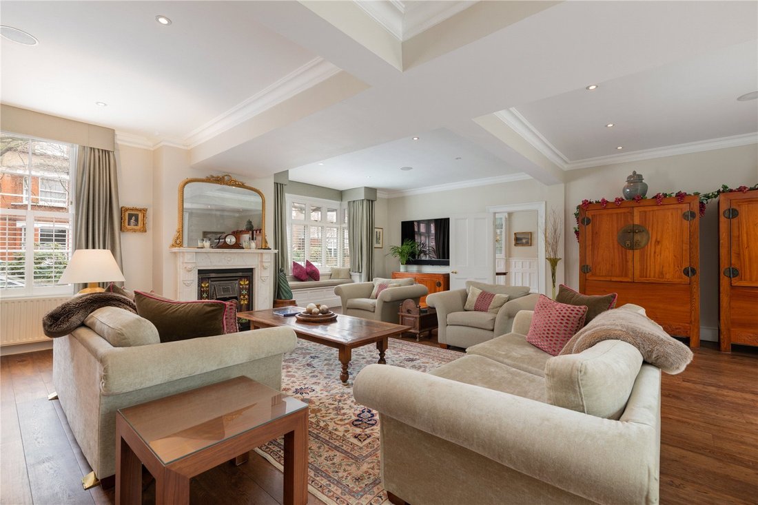 House, Lingfield Road, Wimbledon, London In London, England, United