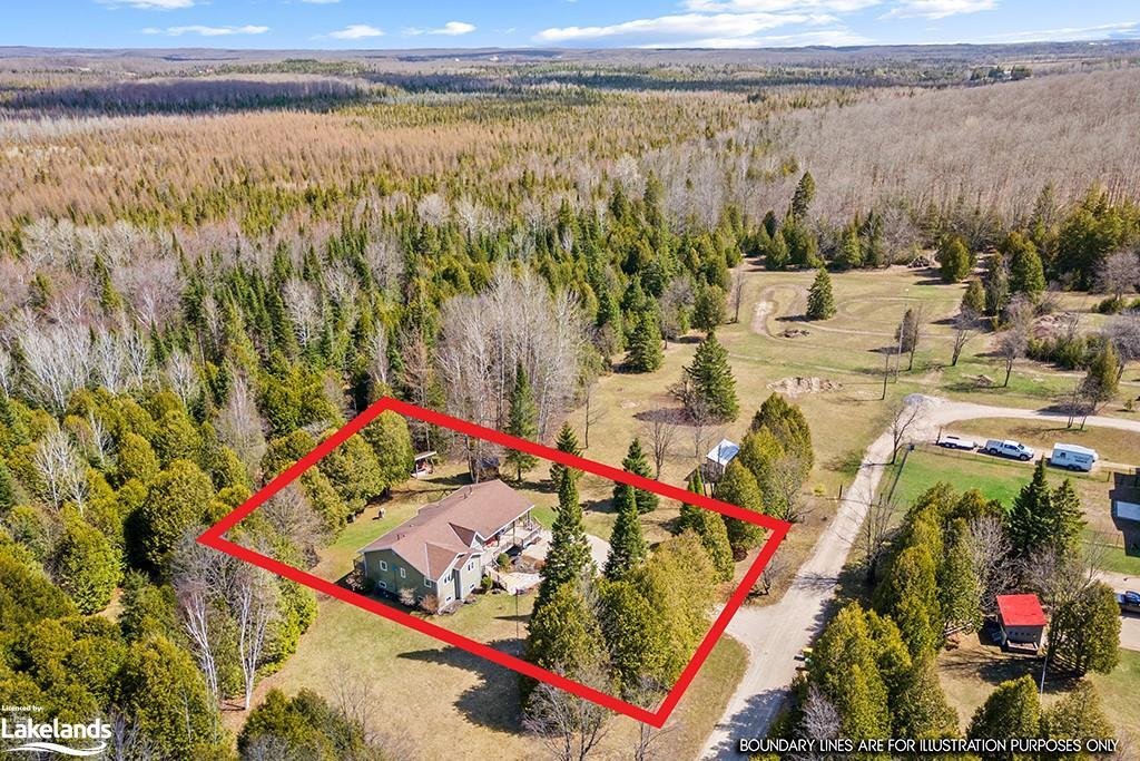 Custom Build Home On Quiet Road With Privacy In Flesherton, Ontario