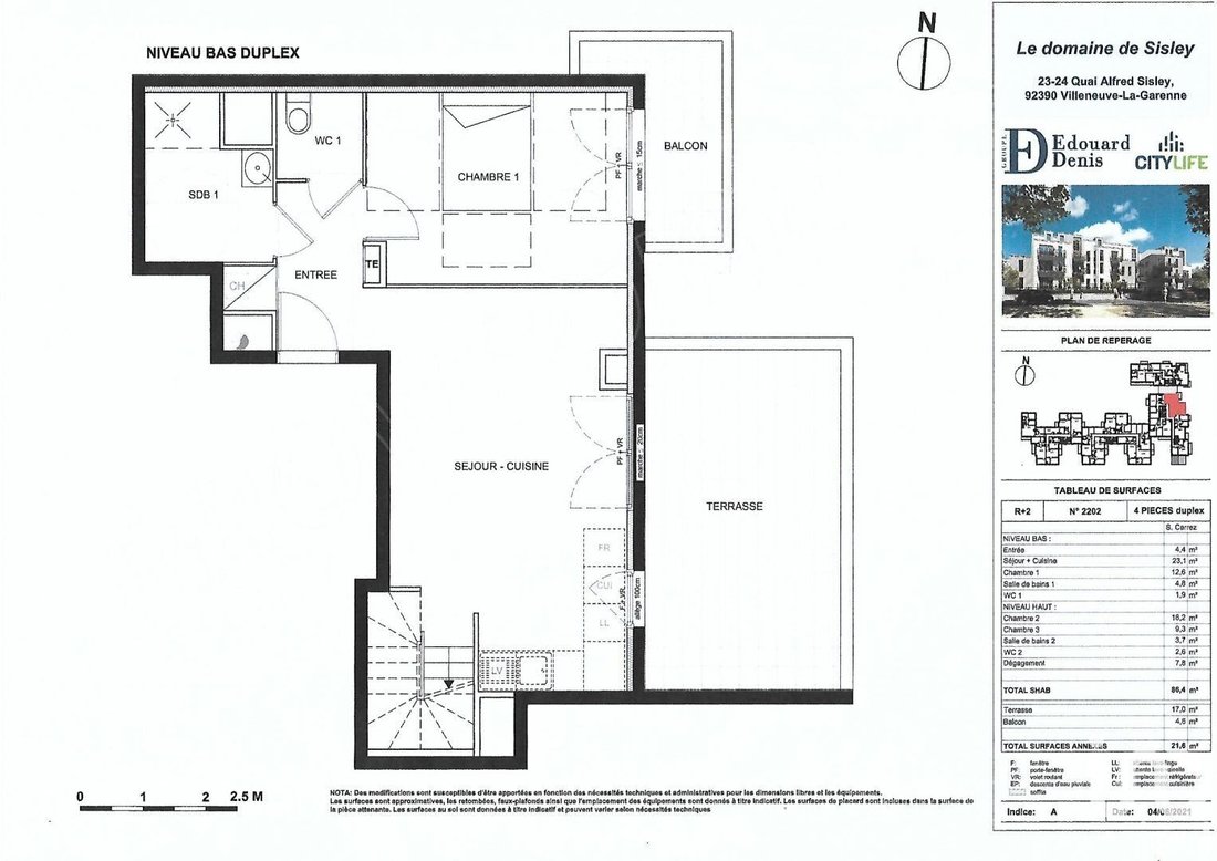 Apartment in Villeneuve-la-Garenne, Ile-de-France, France 5 - 14154618