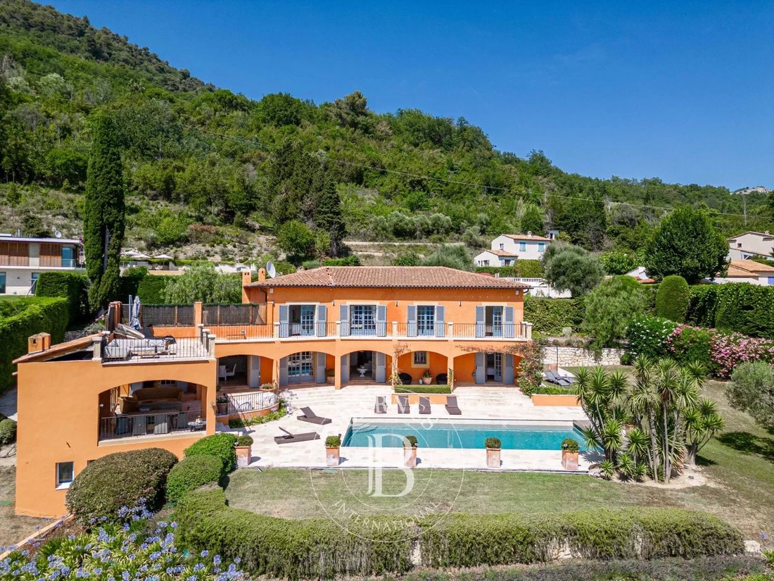 Vence Stunning Panoramic Seaview In Vence, Provence Alpes Côte D'azur ...