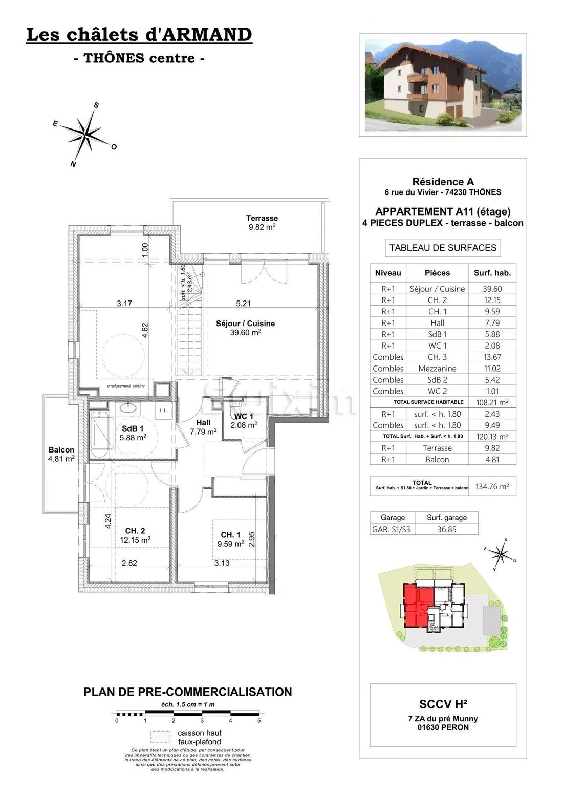Apartment in Nord, Thones, France 4 - 13502894