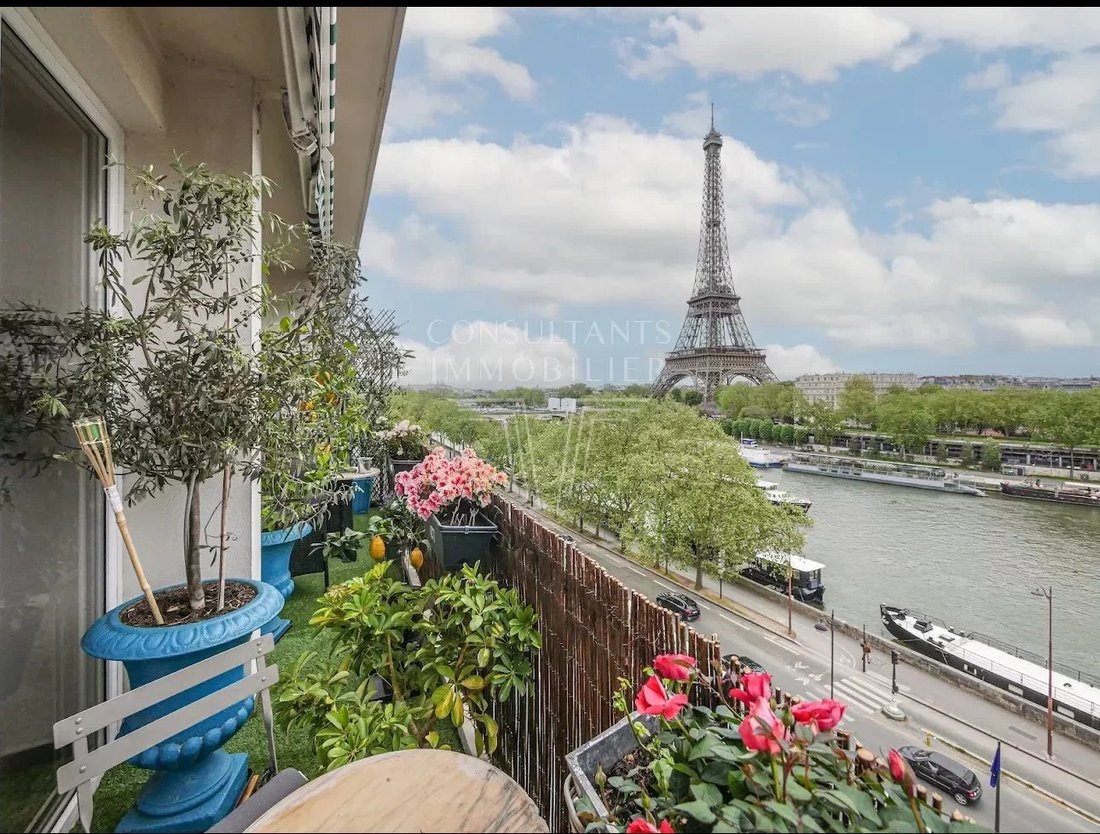 Passy Neighbourhood Exceptional View Eiffel In Paris, île De France ...