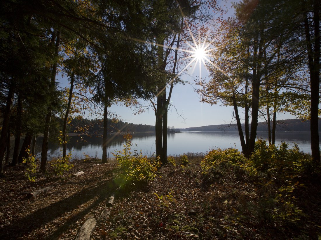 Sunset On Toronto At The Chapin Estate In Bethel, New York, United