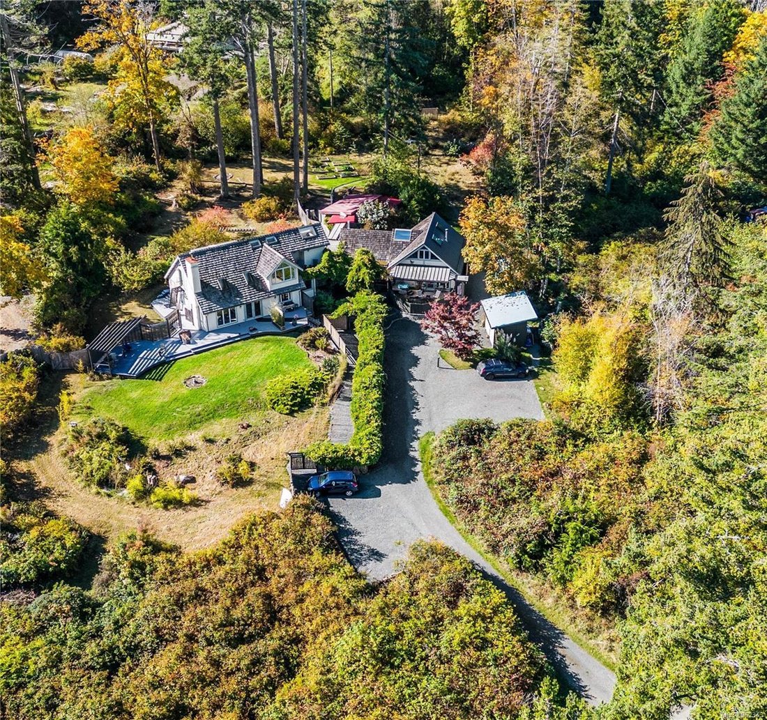 Step Into A Private Island In Denman Island, British Columbia, Canada