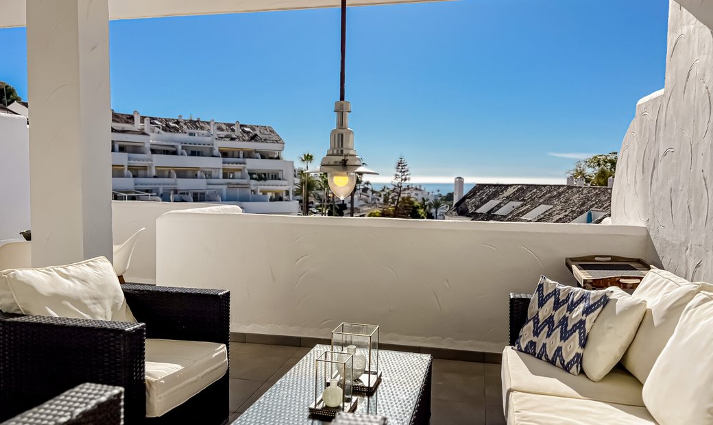 Curated visual reference: Visual Reference: Duplex Penthouse With Sea View And Walking In Marbella Andalusia