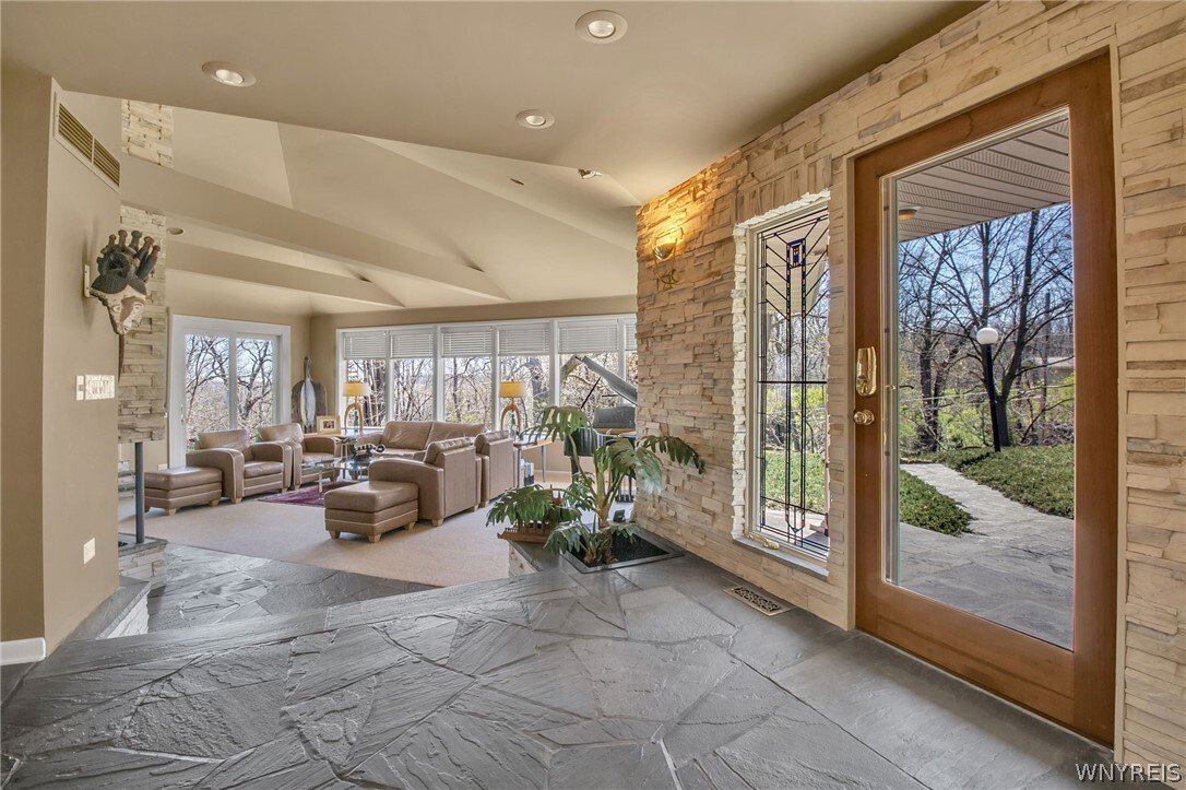 Frank Lloyd Wright Prairie Style Design In Lockport, New York, United