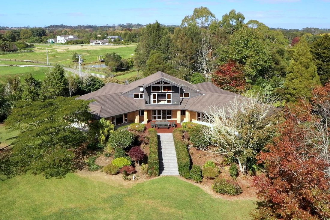 Immaculate Home On Pristine Four Acre In Coatesville, Auckland, New
