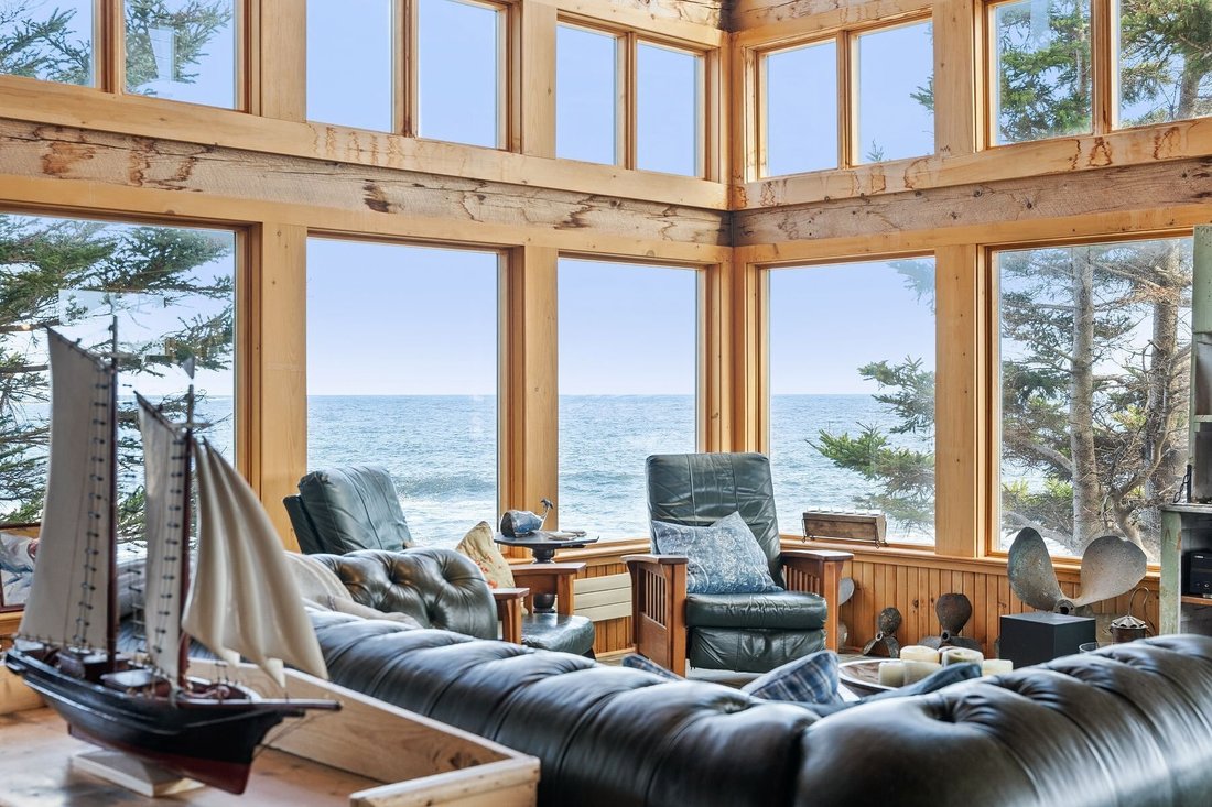 Contemporary Oceanfront Home In Port Medway, Nova Scotia, Canada For