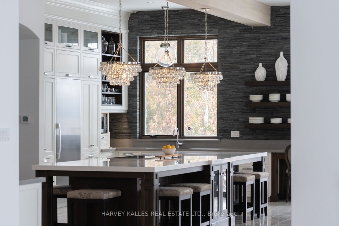 Landmark Chateau Inspired Waterfront Home In Shanty Bay, Ontario