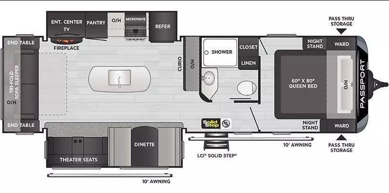 2022 Keystone RV Passport GT Series 2870RL in Virginia Beach, VA, United States 2 - 14235943