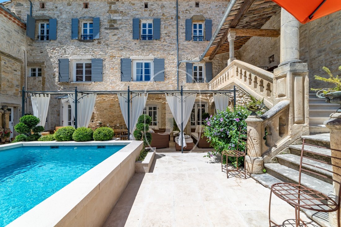 Fifteenth Century House For Sale 15 Km From Uzès In Uzès, Occitanie