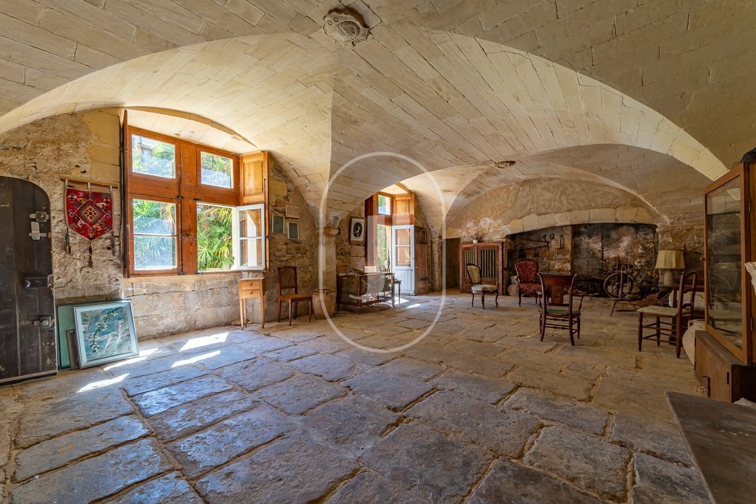 Village Castle For Sale Just 25 Minutes From Uzès In Uzès, Occitanie