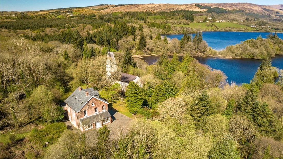 Lough Eske, Barnesmore, Co Donegal In Lough Eske, County Donegal ...