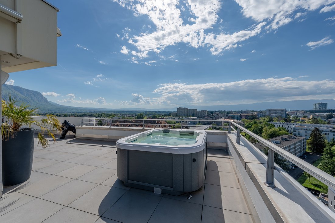 Stunning Renovated Duplex With View In Gaillard, Auvergne Rhône Alpes, France For Sale (14264584)