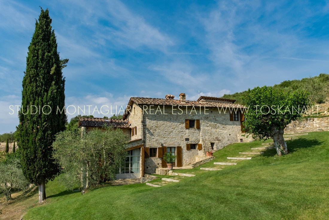 Villa à Radda in Chianti, Toscane, Italie 1 - 14264670