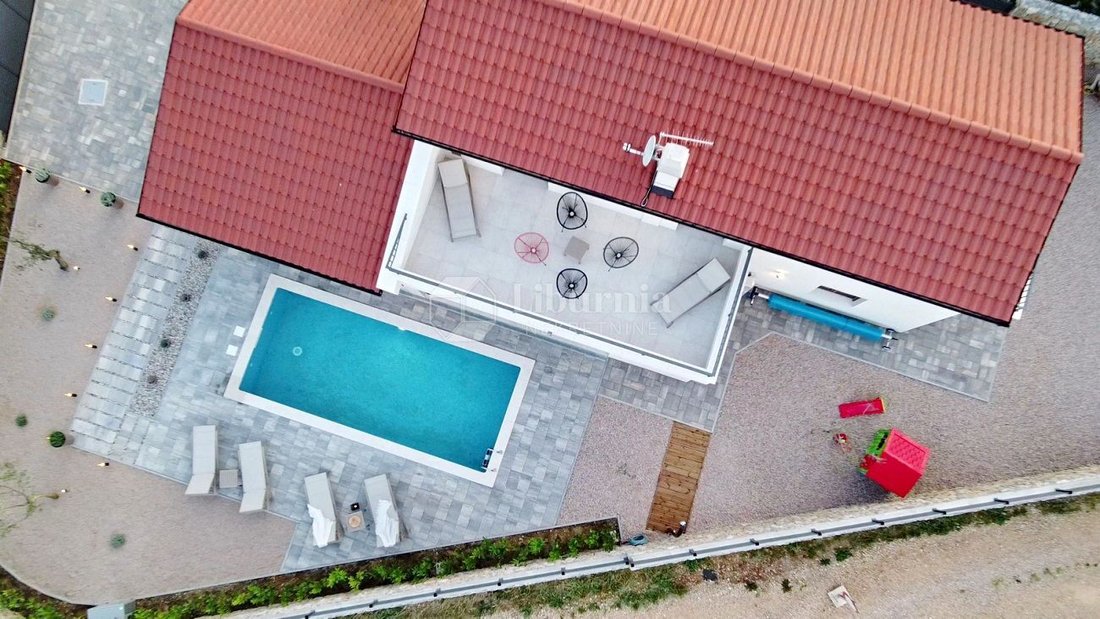 Krk, Punat. Newly Built In Stara Baška, Primorje Gorski Kotar County