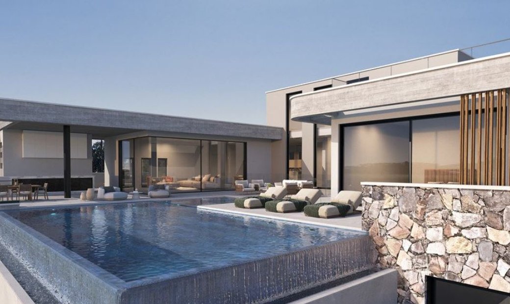 Luxurious Villa Mont Blanc ,Opalia Hills In Mesa Geitonia, Limassol