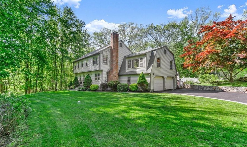 Remarquable Style Colonial Dans Wilton, Connecticut, états Unis à ...