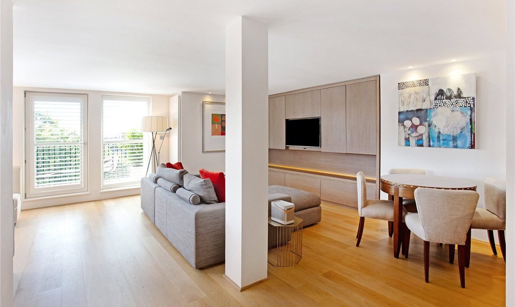 Expansive Duplex Penthouse Apartment In London, England, United Kingdom ...