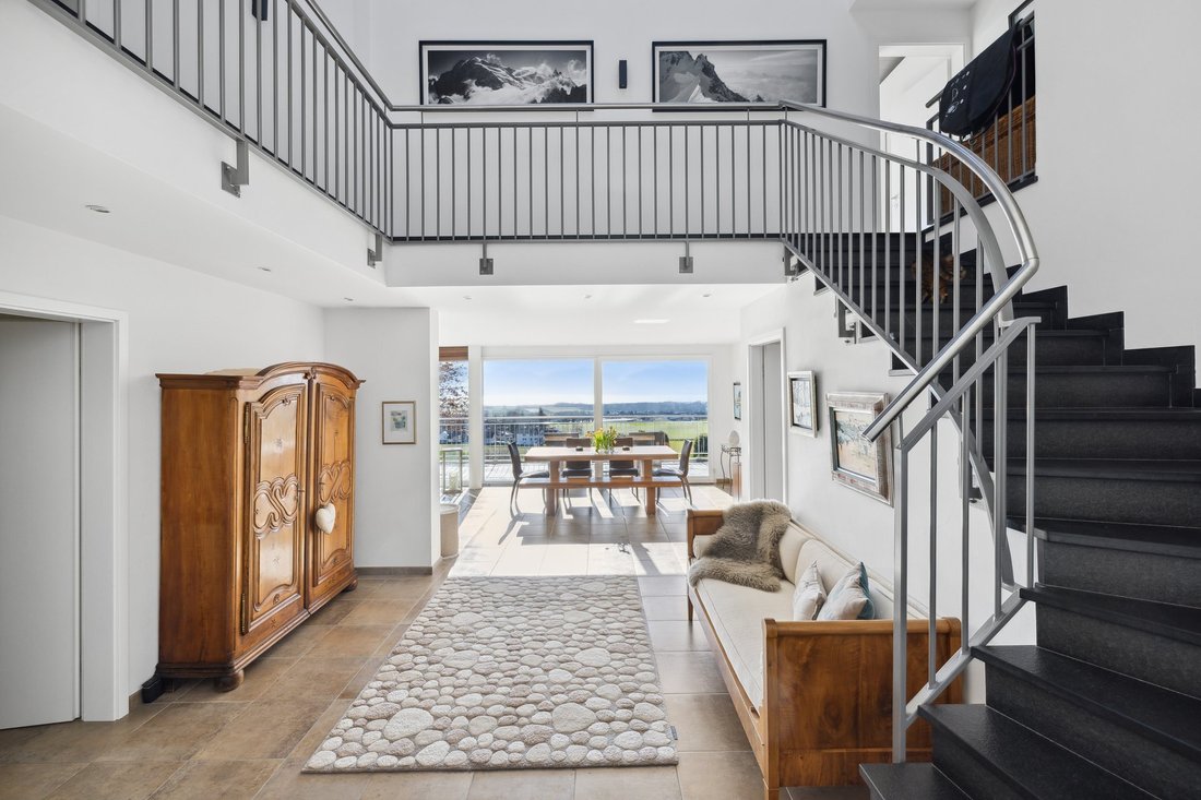 Magnificent House With Panoramic View In Vaud, Switzerland For