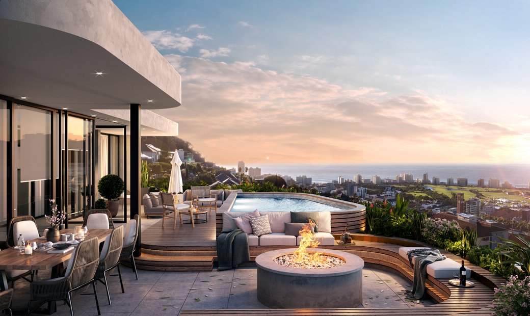 Curated visual reference: Superior Penthouse Apartment With Private Concealed Art Reference: Superior Penthouse Living Direct In Cape Town Western Cape South