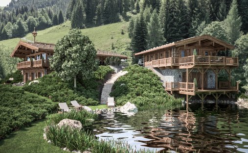 Maisons de campagne à Kitzbühel, Tyrol, Autriche 1