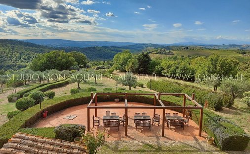 Corps de ferme à Castellina in Chianti, Toscane, Italie 1