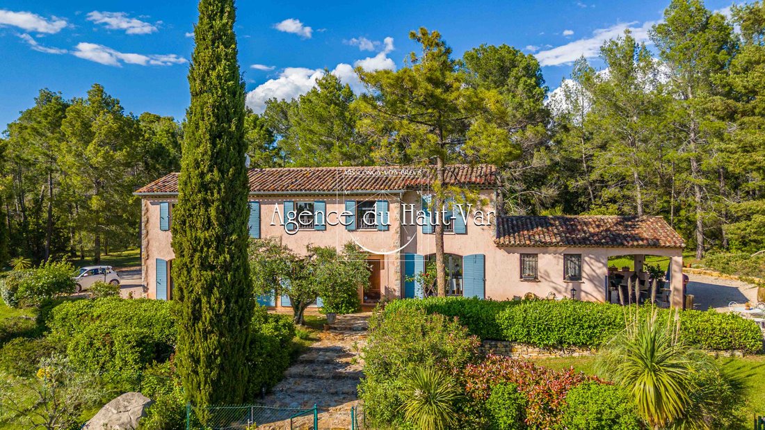 Whispers of Provence: A Secluded 1.2-Hectare Sanctuary Near Fayence