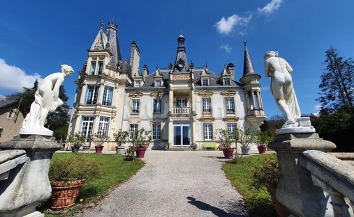 For Sale – Magnificent Neo Renaissance Château In The Heart Of The Green Country, Cantal