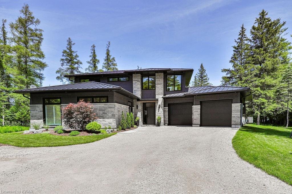 Modern Residence With Incredible Private Fresh In Saint Agatha, Ontario