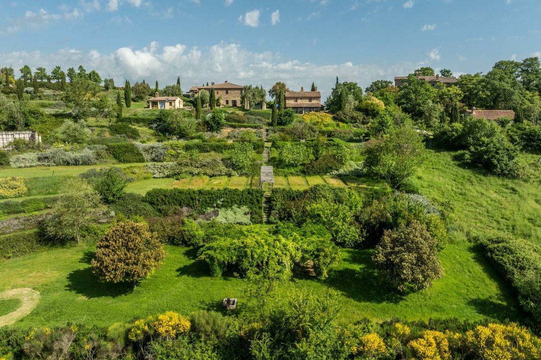Whispers of Umbria: A Timeless Stone Borough Amidst Olive Groves & Vineyards