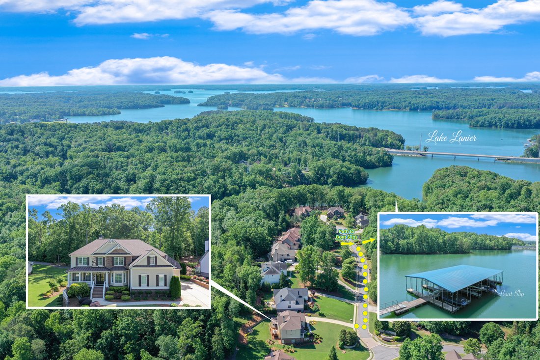 St Michaels Bay On Lake Lanier Home With A In Cumming, United